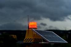Solar Delineator Warning Lights